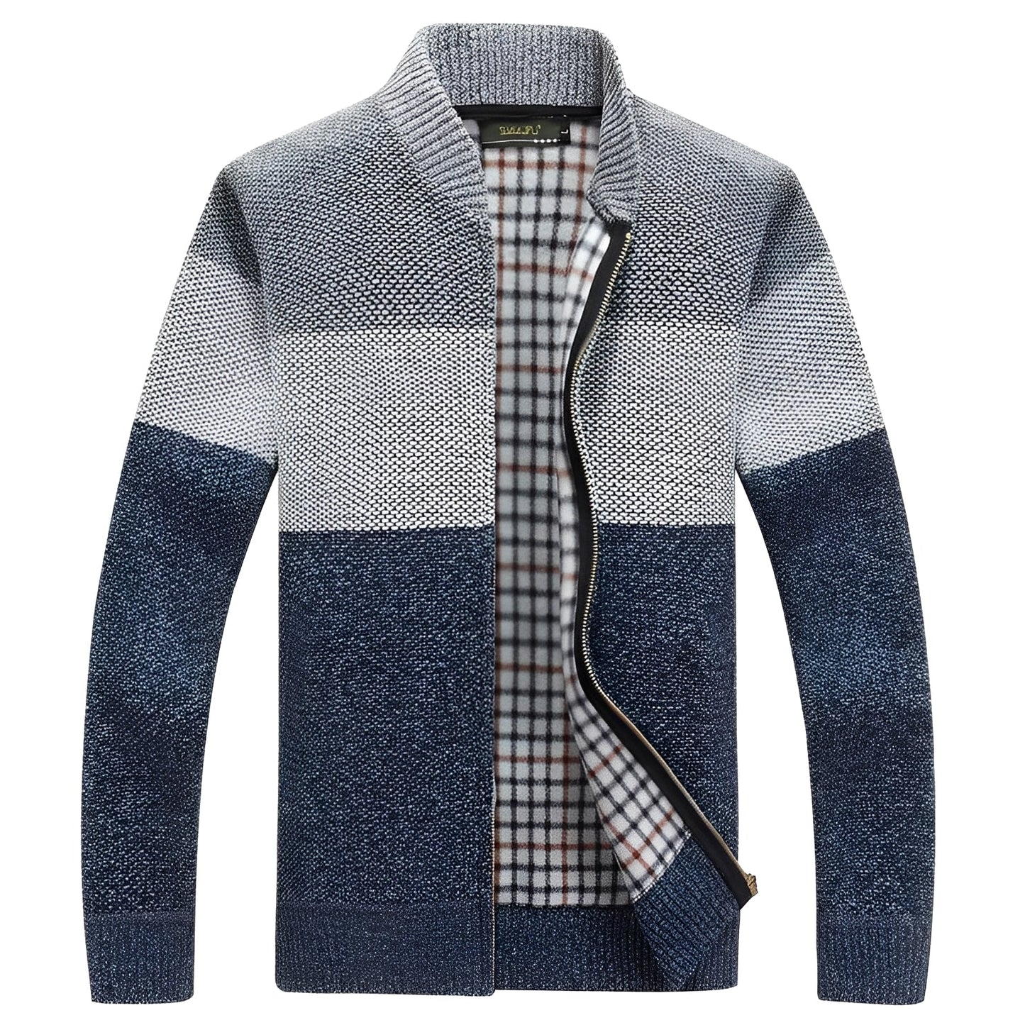 Practical Warm Fleece Leisure Jacket for Men