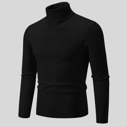 Stylish Men's Turtleneck Sweater Modern