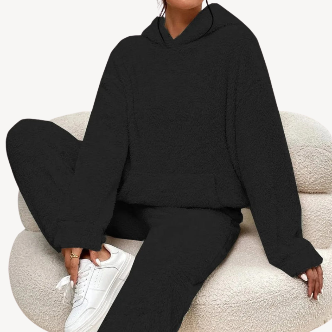 Women's Fleece Tracksuit Comfortable Sporty