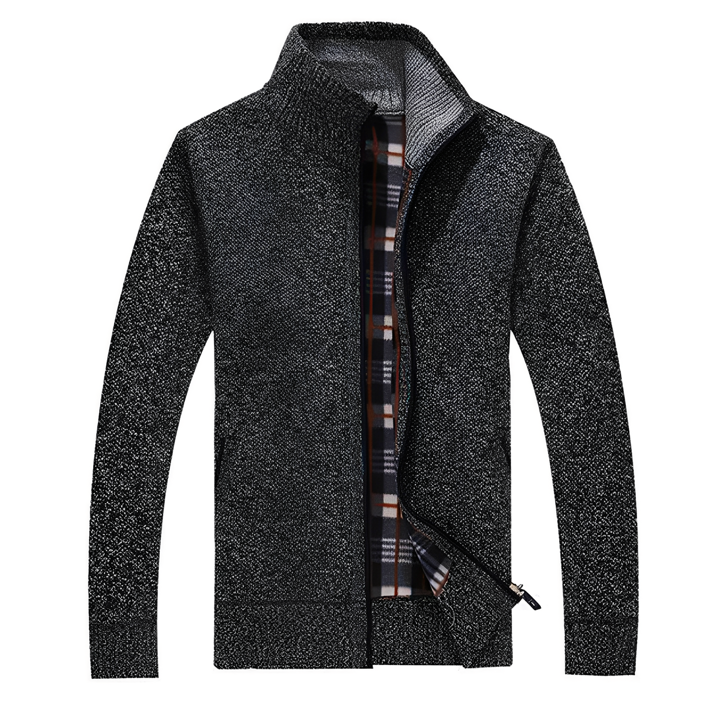 Stylish Men's Cardigan Soft Fleece