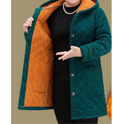 Women's Quilted Jacket Warm Elegant