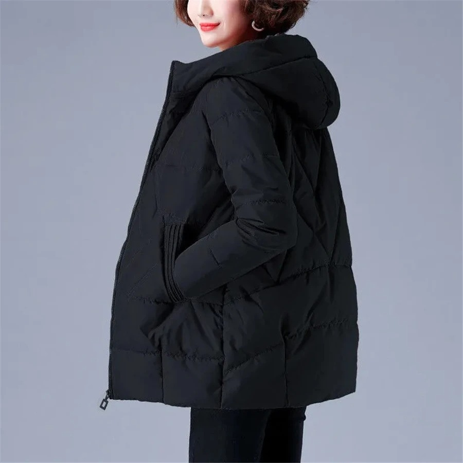 Elegant Women's Quilted Jacket Autumn Winter