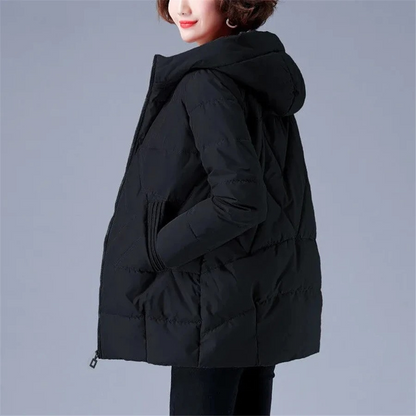 Elegant Women's Quilted Jacket Autumn Winter