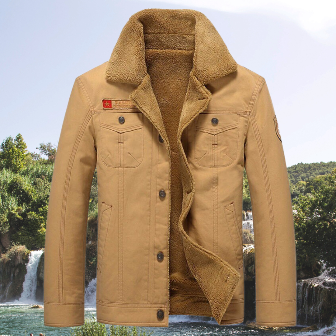 Herren Winterjacke Lucas Warm Isoliert - IdealeKleiden