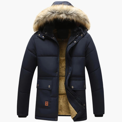 Comfortable Men's Fleece Jacket With Zipper