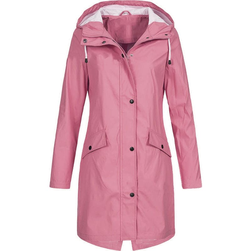 Women's Waterproof Hooded Rain Jacket