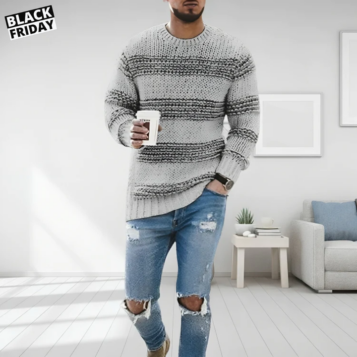 Men's Warm Cashmere-Look Sweater