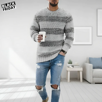 Men's Warm Cashmere-Look Sweater