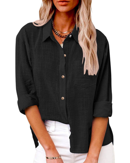 Practical shirt with chest pockets