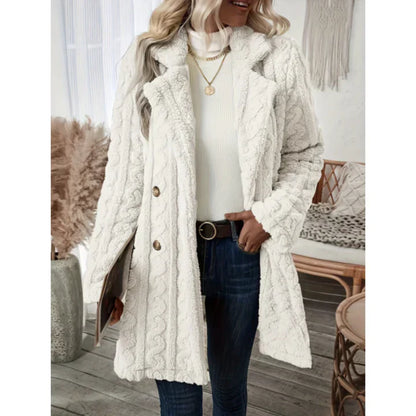 Women's Scarf Knitted Cardigan Elegance