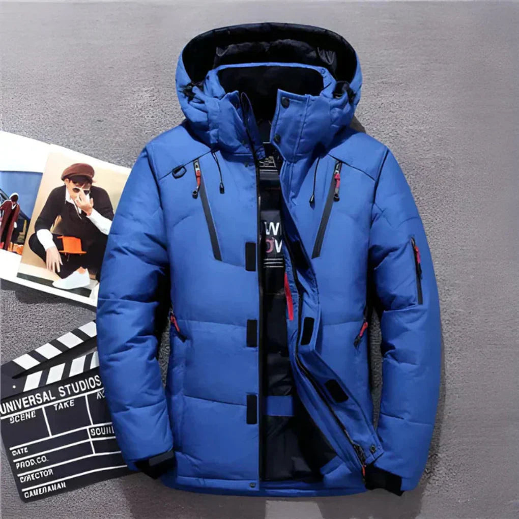 Stylish Down Jacket Elegant Warm