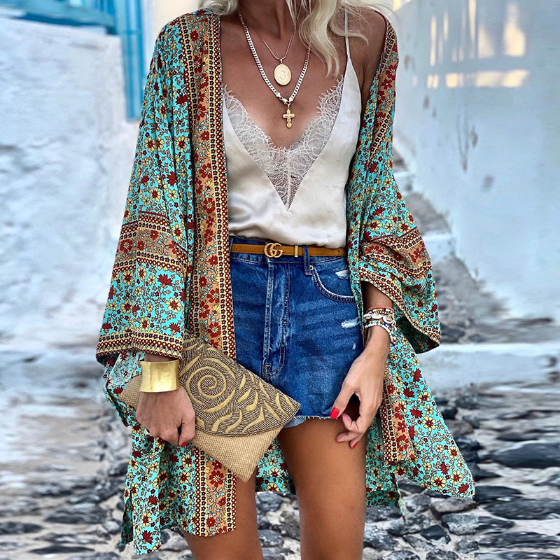 Eleganter Cardigan Boho Chic - IdealeKleiden