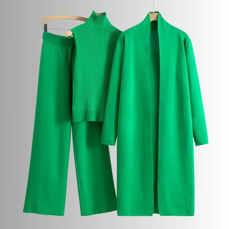 Elegant Women's 3-Piece Dress Set