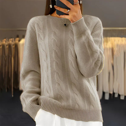 Eleganter Damen Strickpullover Klassisch