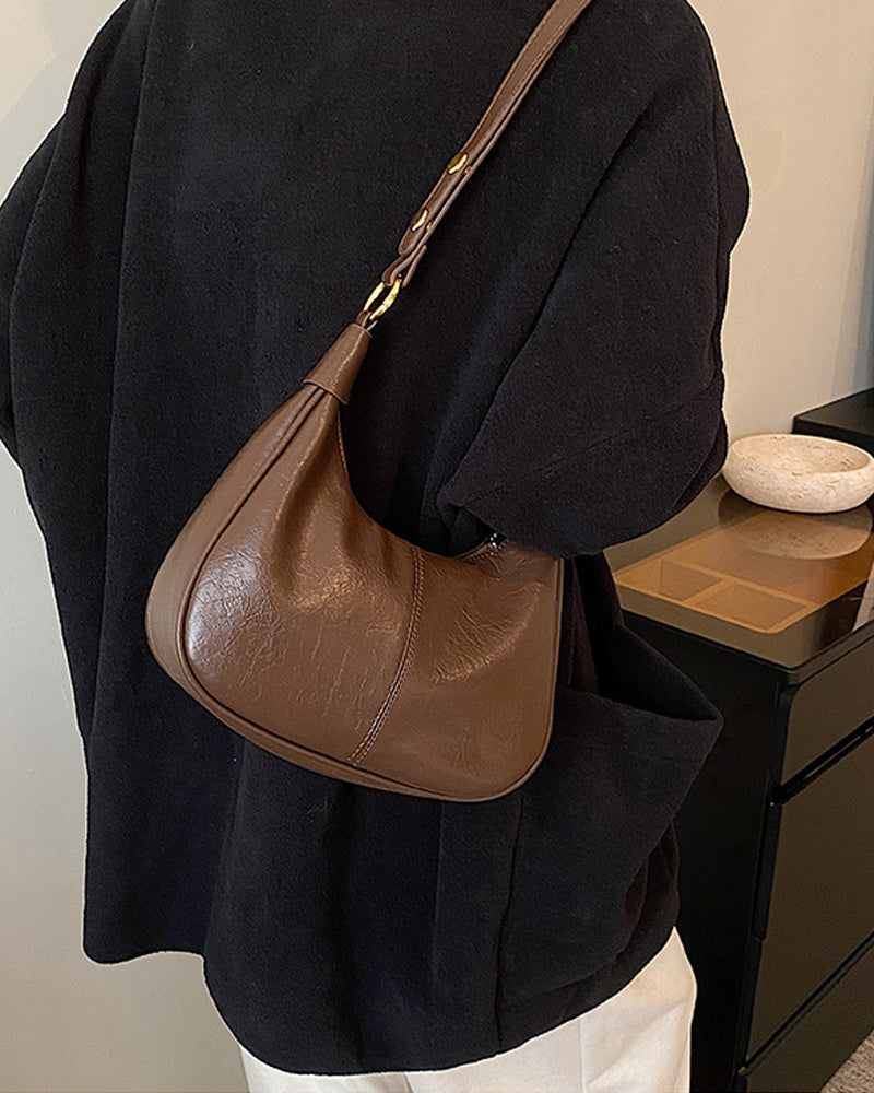 Elegant Leather Jacket Shoulder Pads