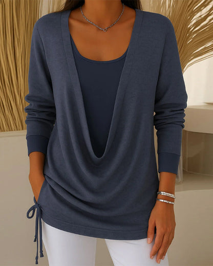 Fashionable Two-Piece Elegant Dress