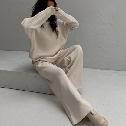 Winter Fashion Set: Warm Sweater and Pants