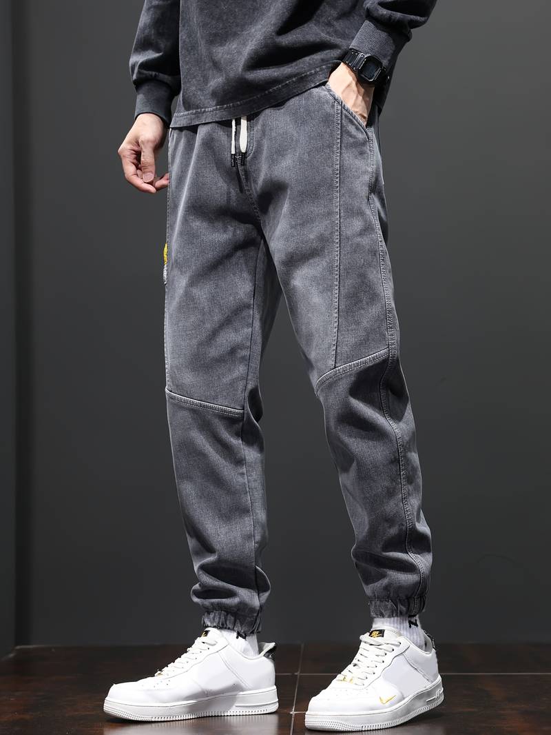 Schmale Herren-Jeans Modern Schnitt - IdealeKleiden