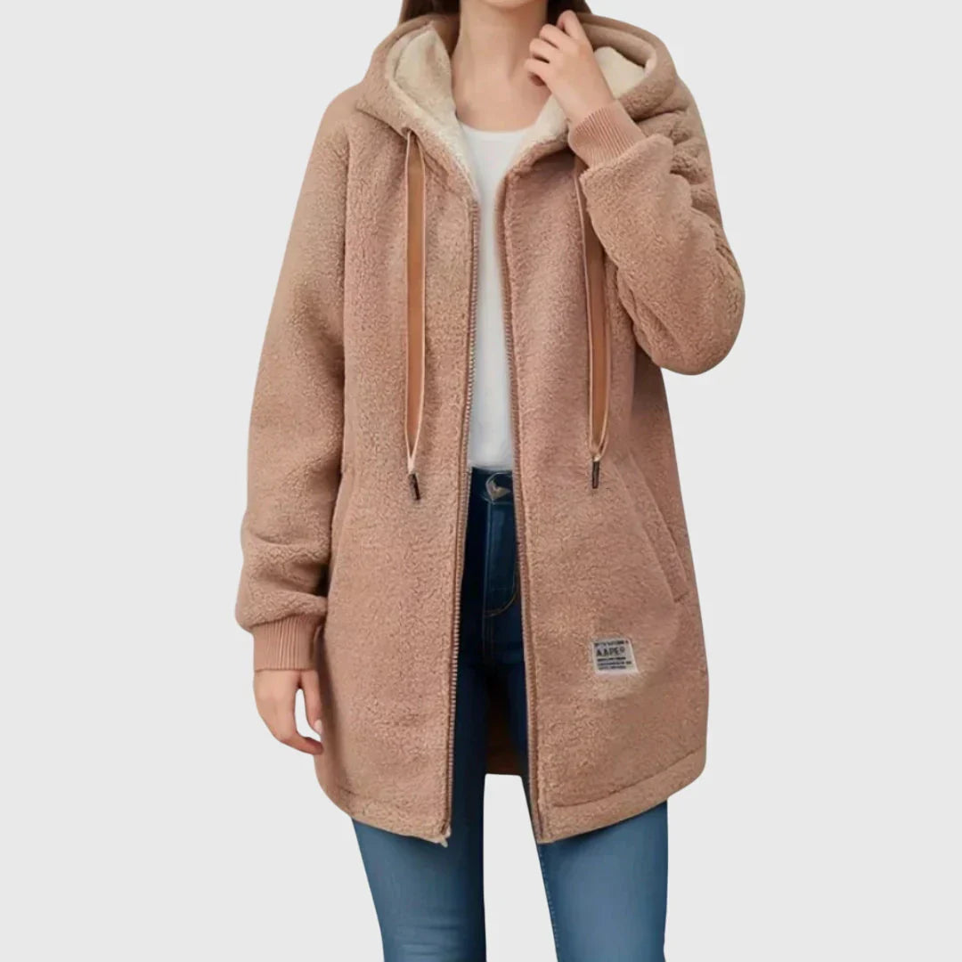 Women's Warm Elegant Winter Fleece Jacket