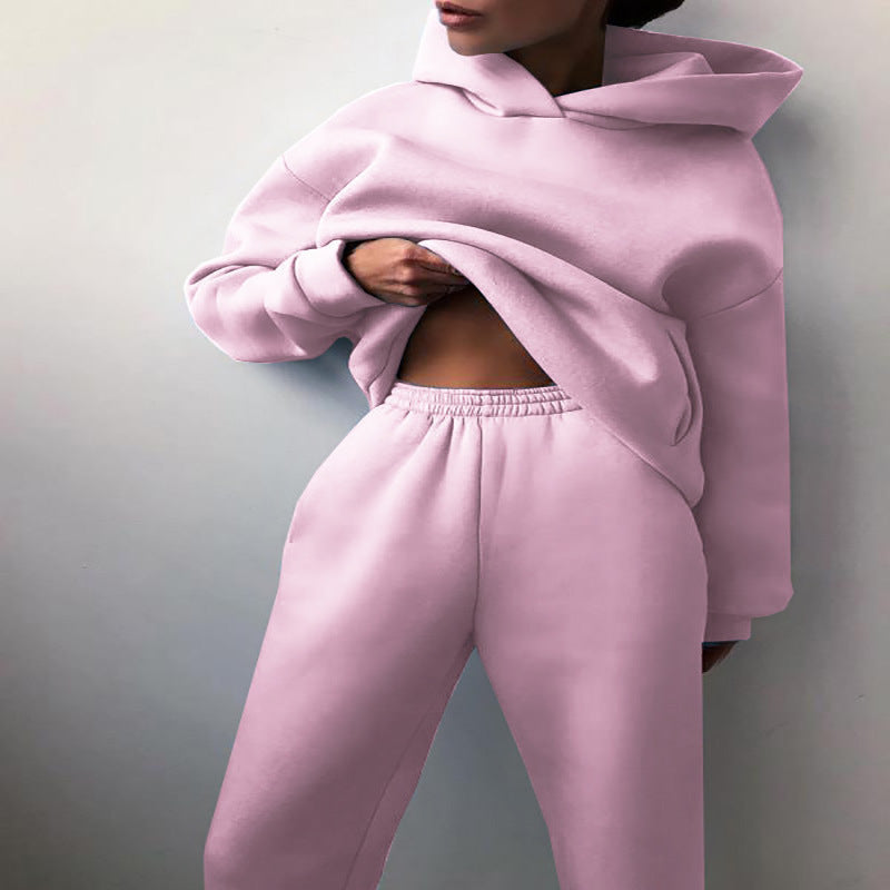 Fashionable Two-Piece Hoodie Casual Chic