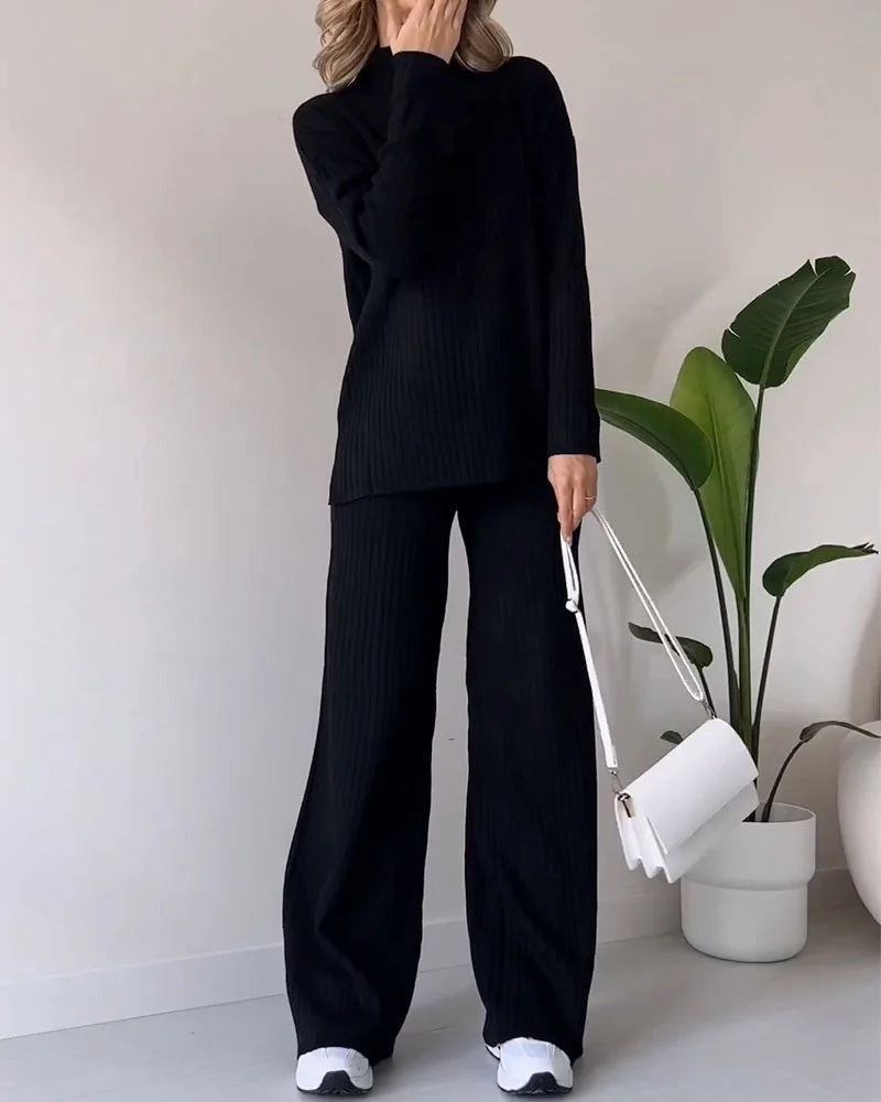 Stylish Women's Two-Piece Set Elegant Short