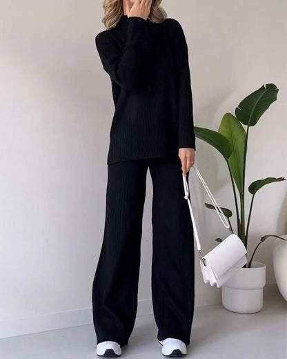 Stylish Women's Two-Piece Set Elegant Short