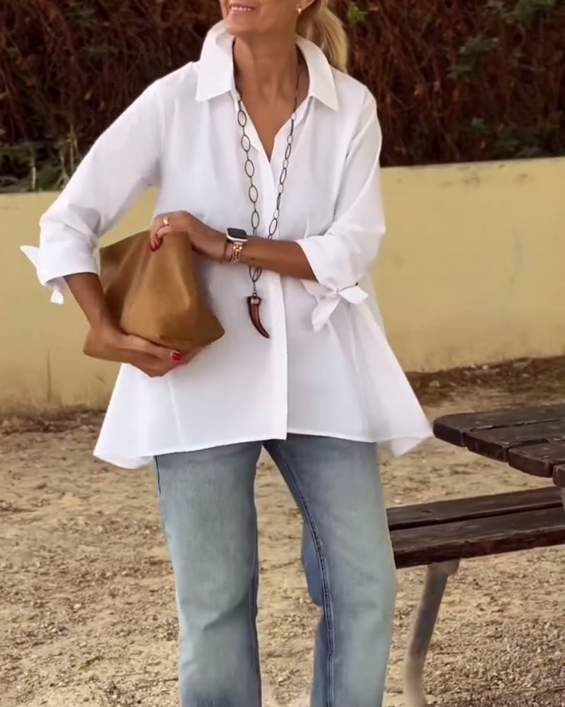 Modern casual shirt with a blazer-like style