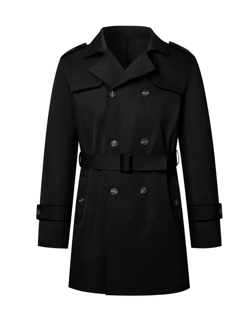 Men's Double Breasted Suit Jacket Elegant