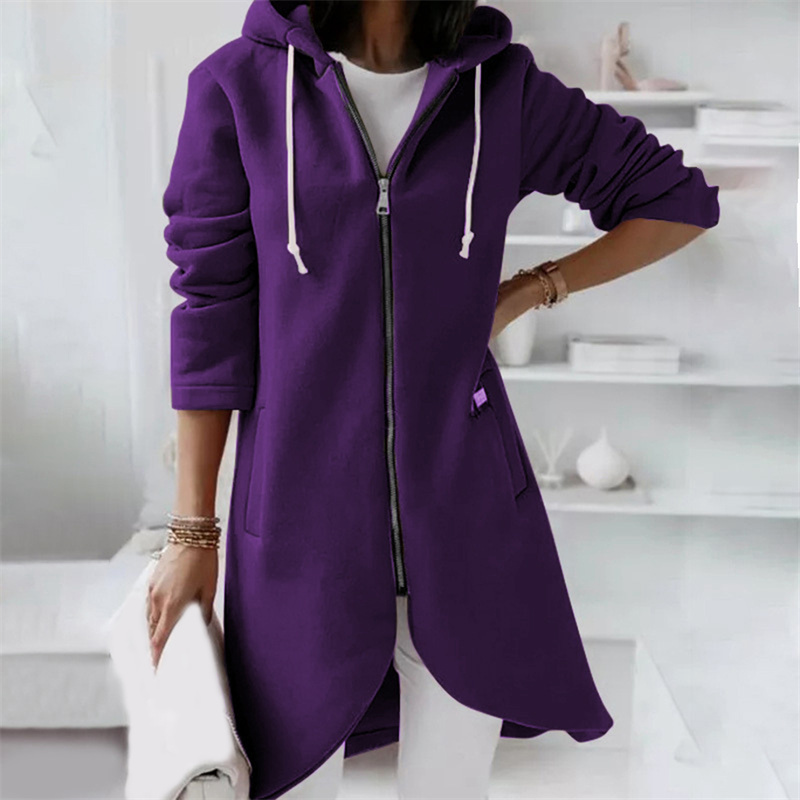 Women's Long Hooded Parka Modern