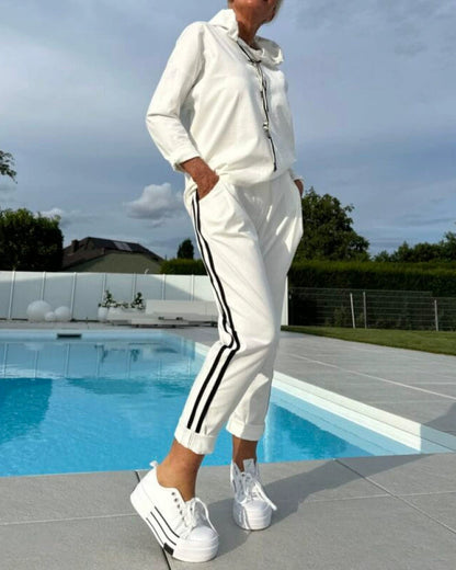 Women's Tracksuit Hooded Sweatshirt and Pants