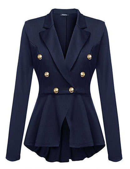 Elegant Women's Classic Lapel Blazer