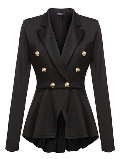 Elegant Women's Classic Lapel Blazer