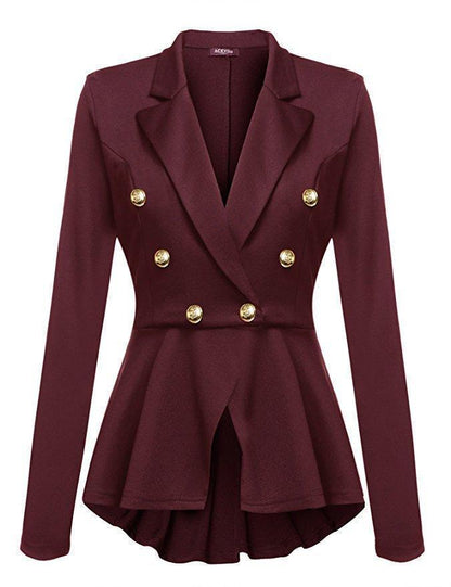 Elegant Women's Classic Lapel Blazer