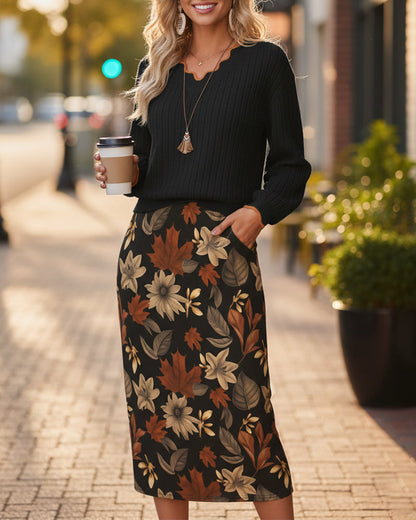 Stylish Commuter Wear, Trendy Prints