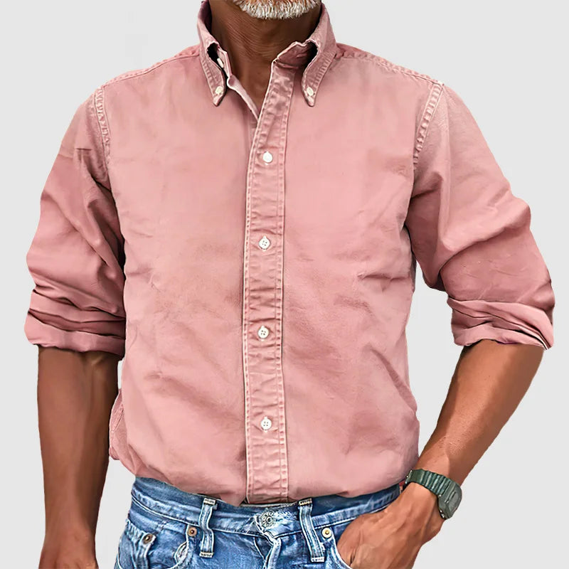 Men's Shirt Vintage Look Used Style