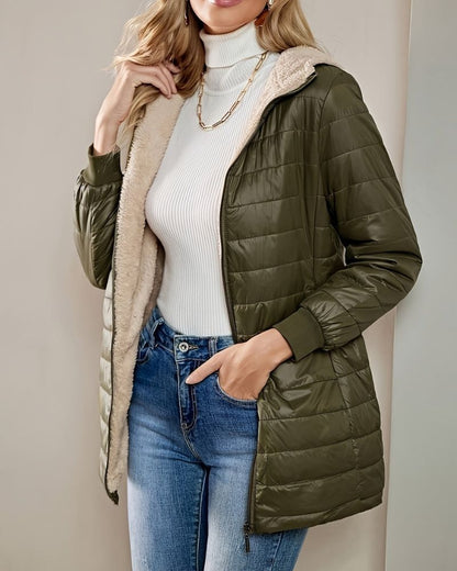 Women's Lined Warm Winter Coat