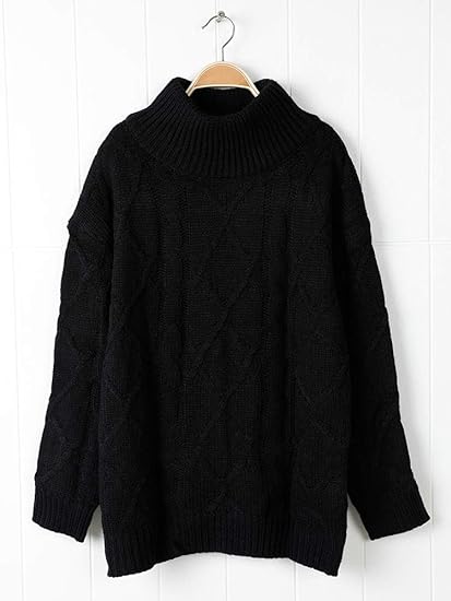 Men's Elegant Roll-Neck Sweater Modern Style