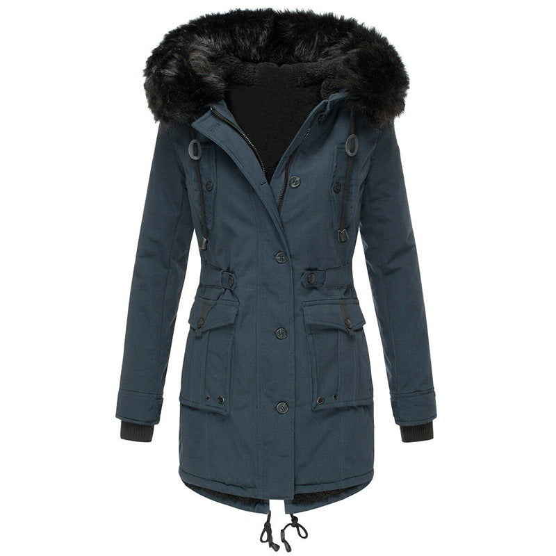 Women's Winter Coat Hooded Warm Stylish