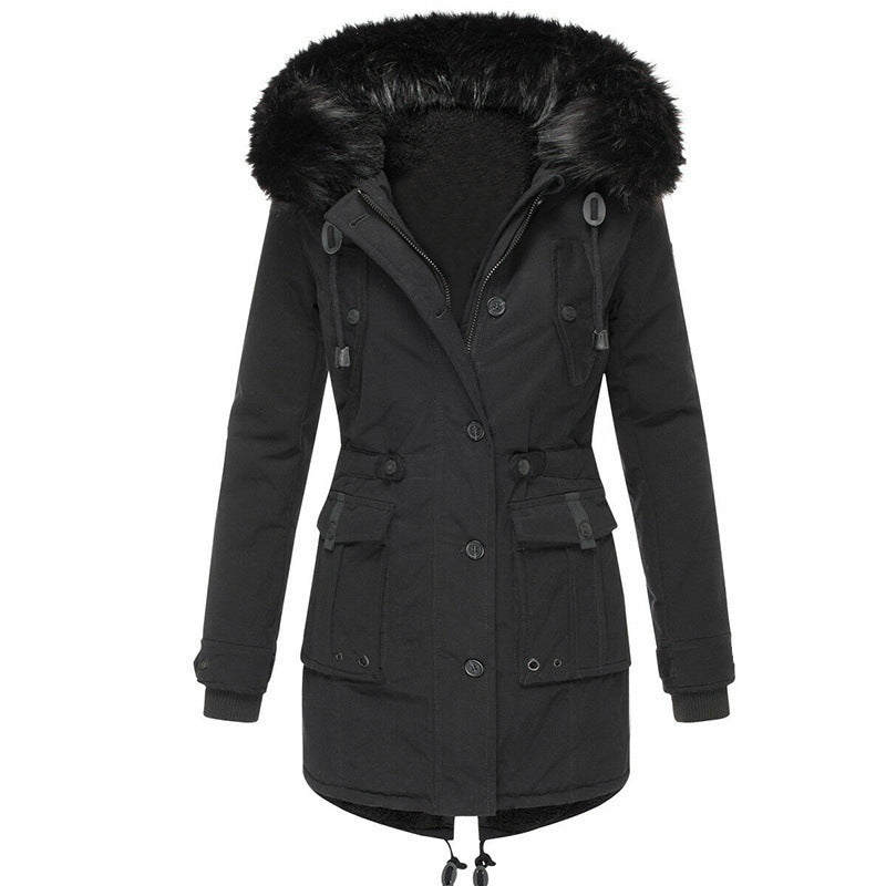 Women's Winter Coat Hooded Warm Stylish
