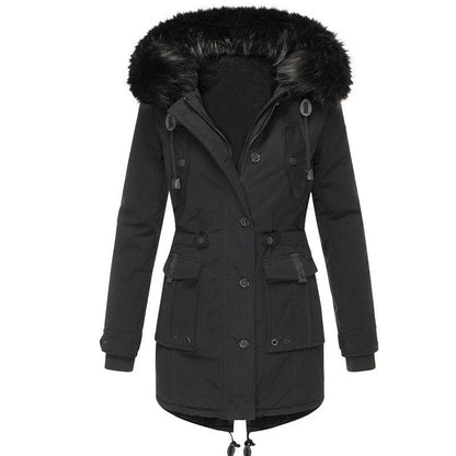 Women's Winter Coat Hooded Warm Stylish