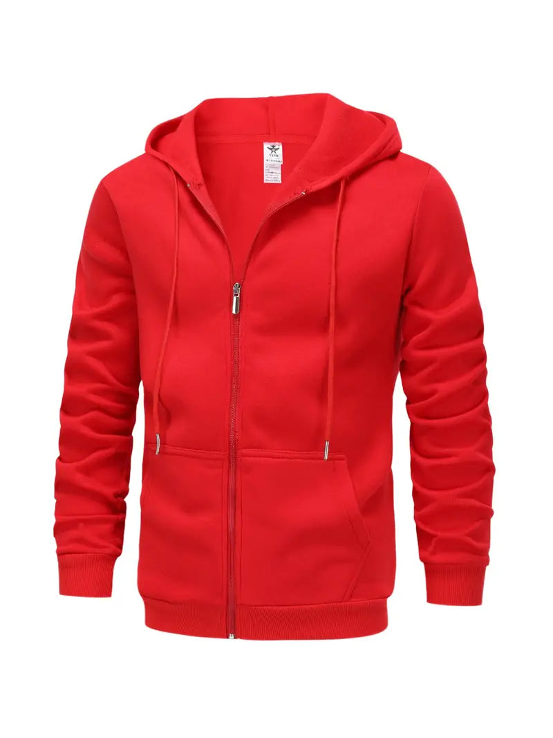 Nolan - Men's Casual Long-Sleeve Zip Jacket