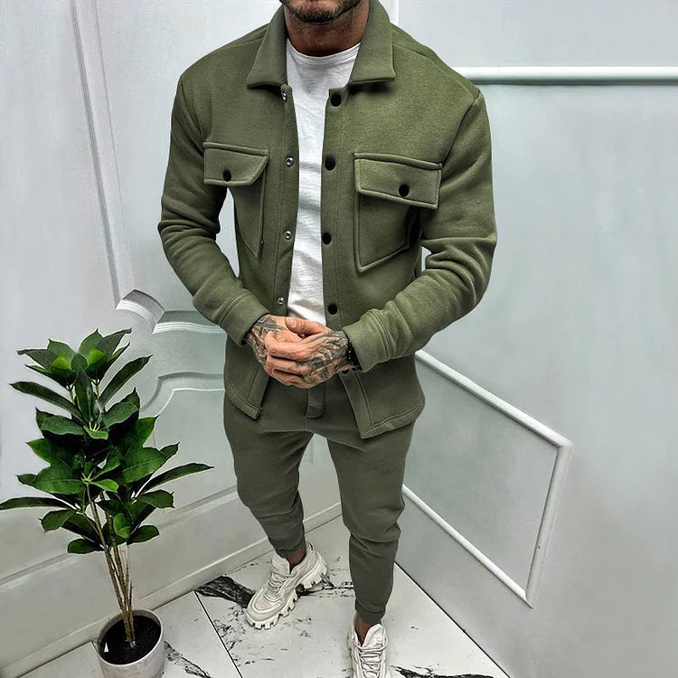 Herren 2-teiliges Anzug Set Modern - IdealeKleiden
