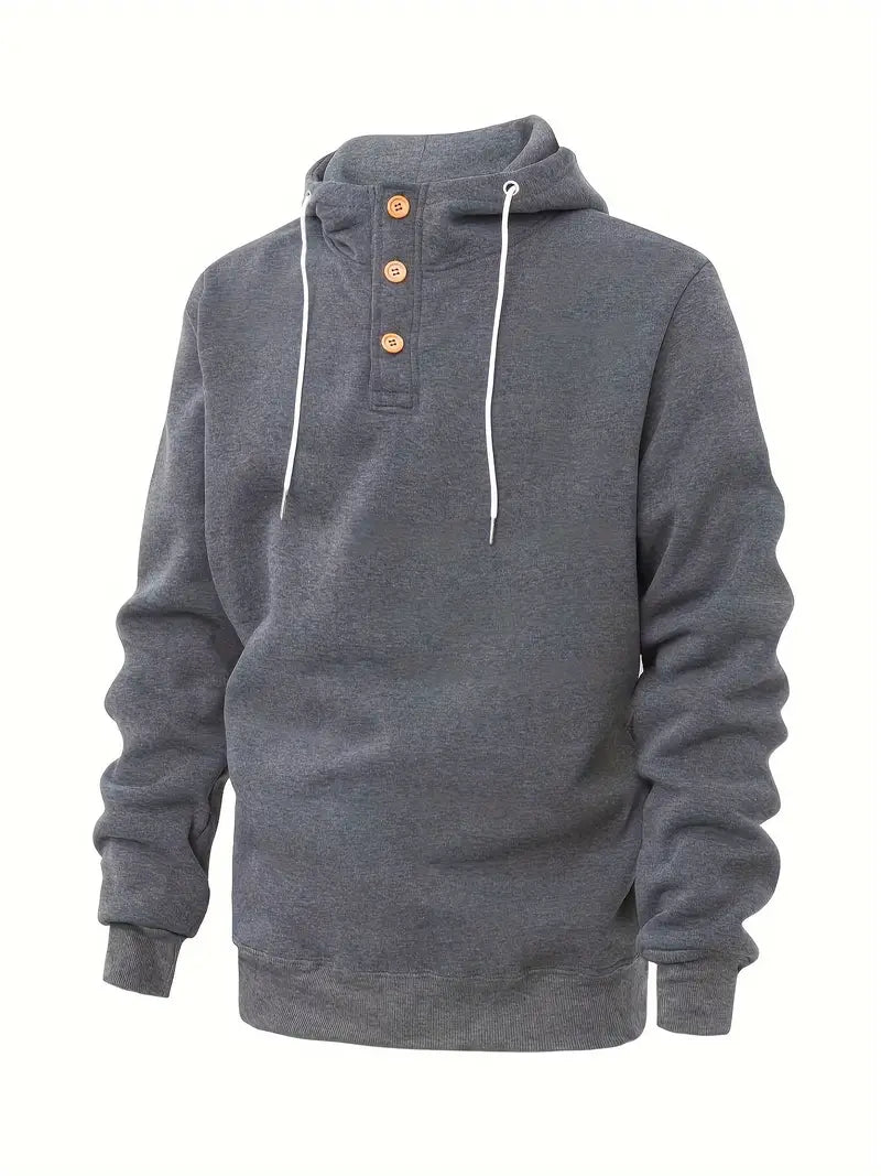 Men's Hoodie Long Sleeve Warm Modern