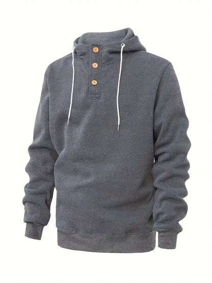Men's Hoodie Long Sleeve Warm Modern