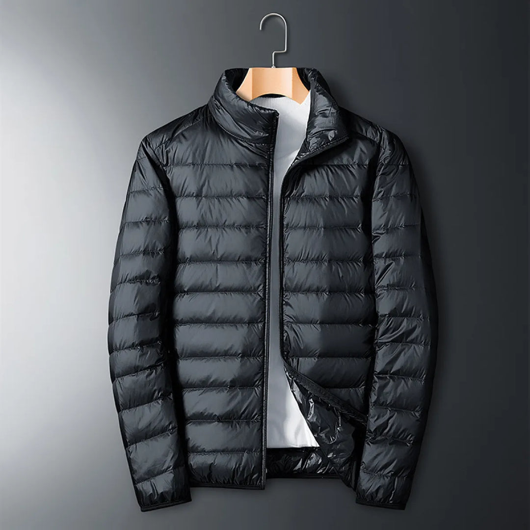 Herren Jacke Leicht Kragen Style - IdealeKleiden