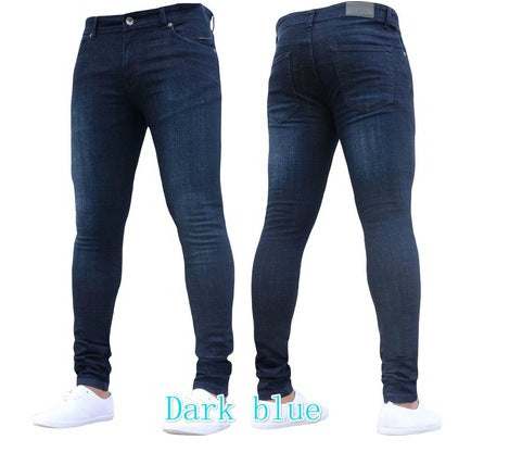 Herren Slimfit Jeans Modern Stilige Nähte