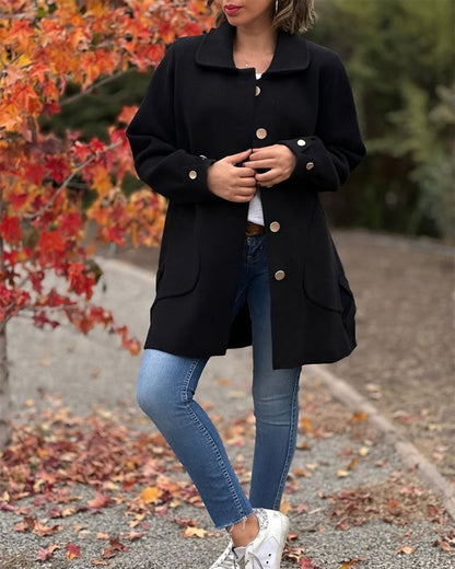 Stylish casual top with side ties