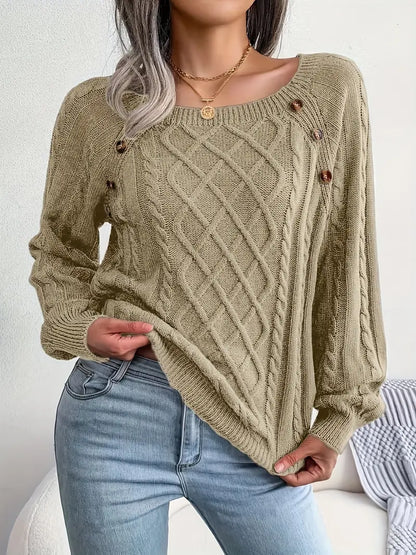Women's Casual Crew Neck Pullover