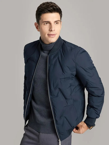 Casual Men's Down Jacket Outdoor Style