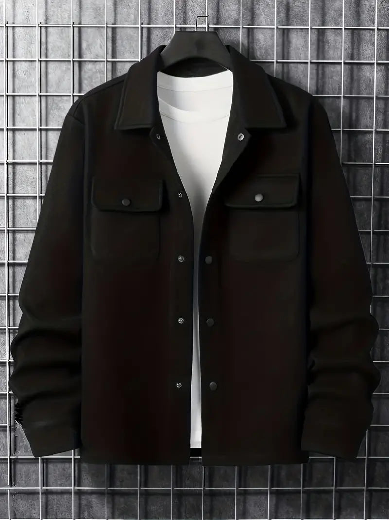 Men's Robust Jacket With Pockets
